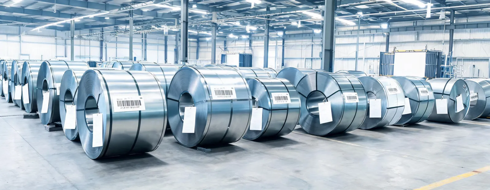 Steel coil shipment being released